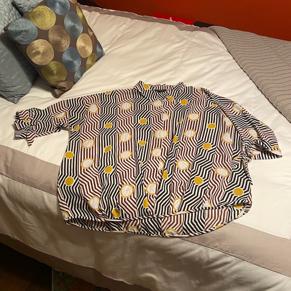 3/4 sleeve blouse